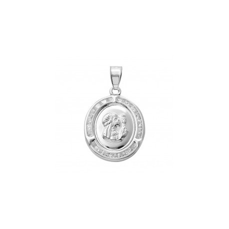 Medalla 1a. comunión niña .925