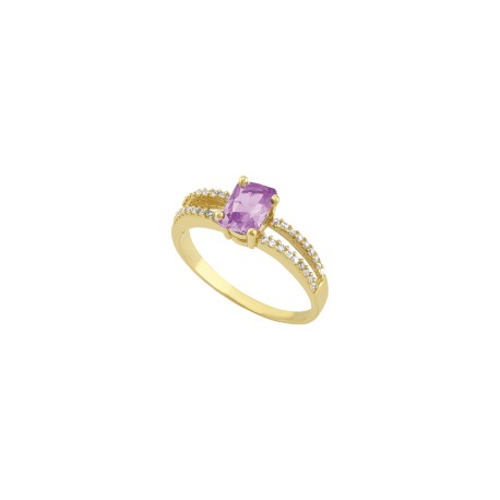 Anillo Oro 10K doble churumbela