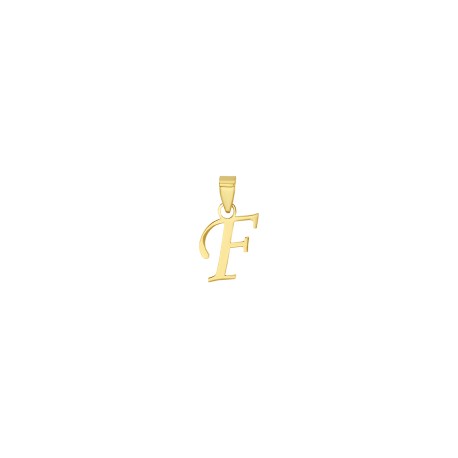 Dije letra F Oro 10K
