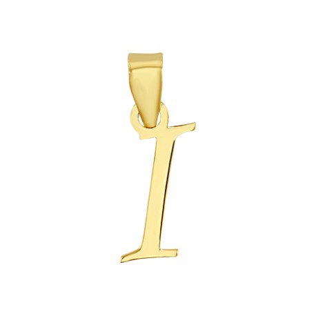 Dije letra I Oro 10K