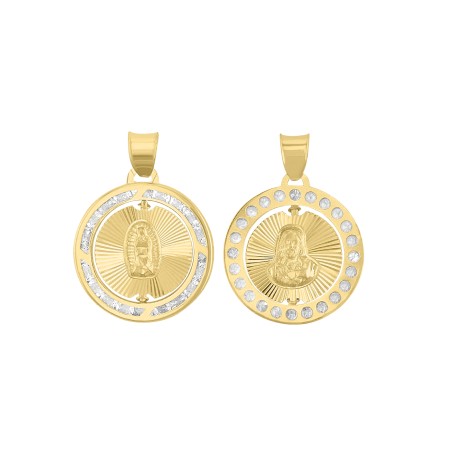 Escapulario doble vista Oro10K