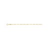 Pulsera tejido 3x1 Oro 10K 14 cm
