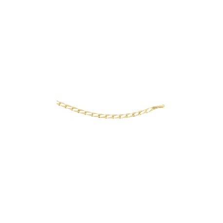 Pulsera troquelada para caballero Oro 10K