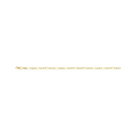 Pulsera 3x1 Oro 14K 18cm