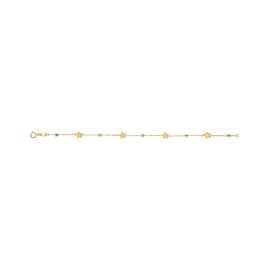 Pulsera estrellas Oro 10K