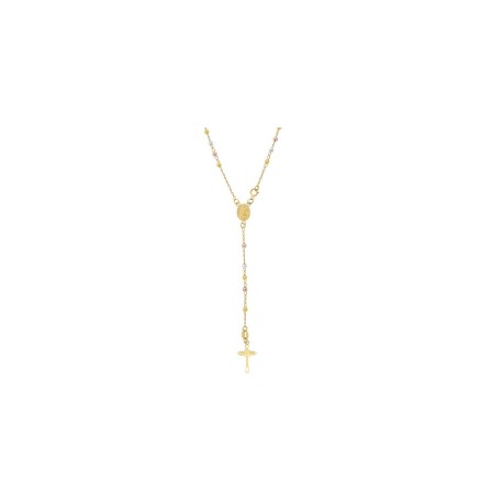 Rosario Oro 10K Florentino 45 cms.