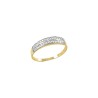 Anillo Oro 10K churumbela doble