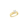 Anillo solitario liso Oro 14K